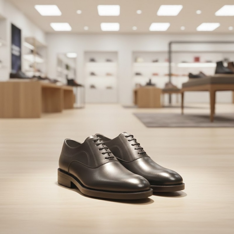 کفش رسمی بندی مردانه مدل Afraz-مشکی